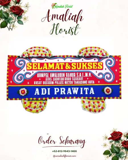 Papan Bunga Ucapan Selamat Jambugeulis